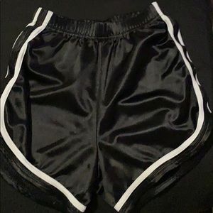 Silky satin shorts